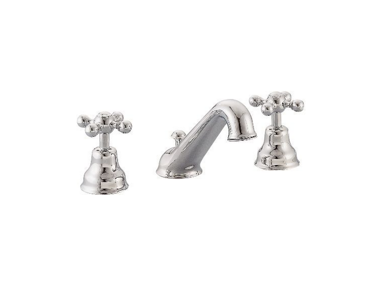 CISAL ARCANA CERAMIC 3-gats wastafelmengkraan chroom