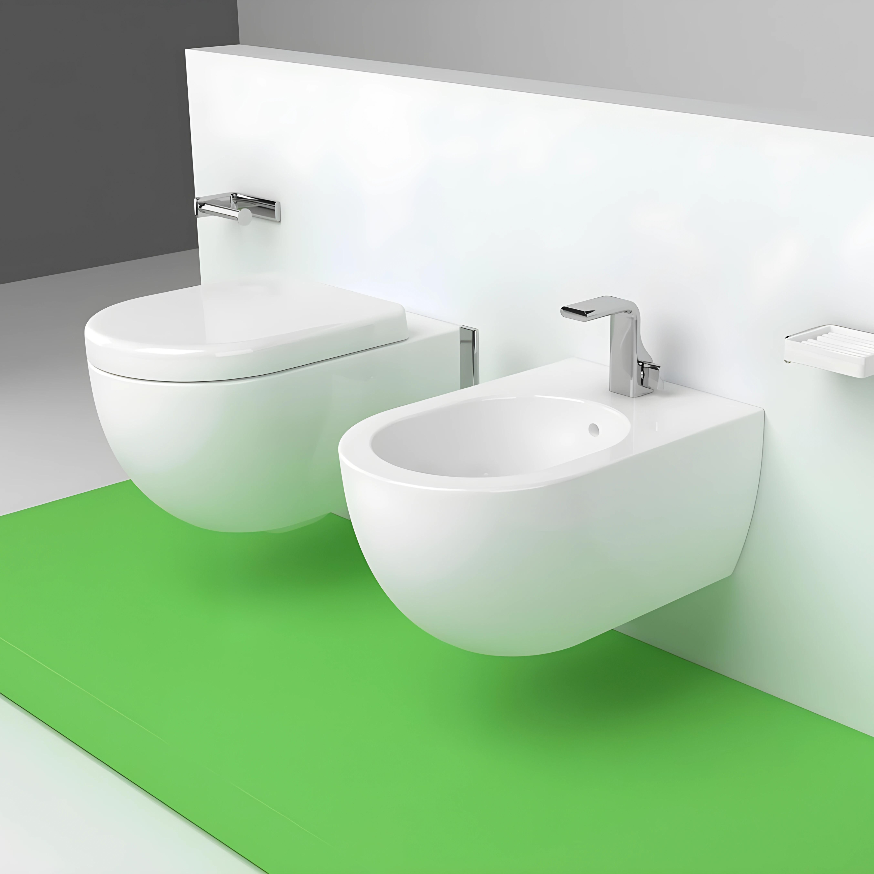 FLAMINIA APP hang  wc blinkend wit