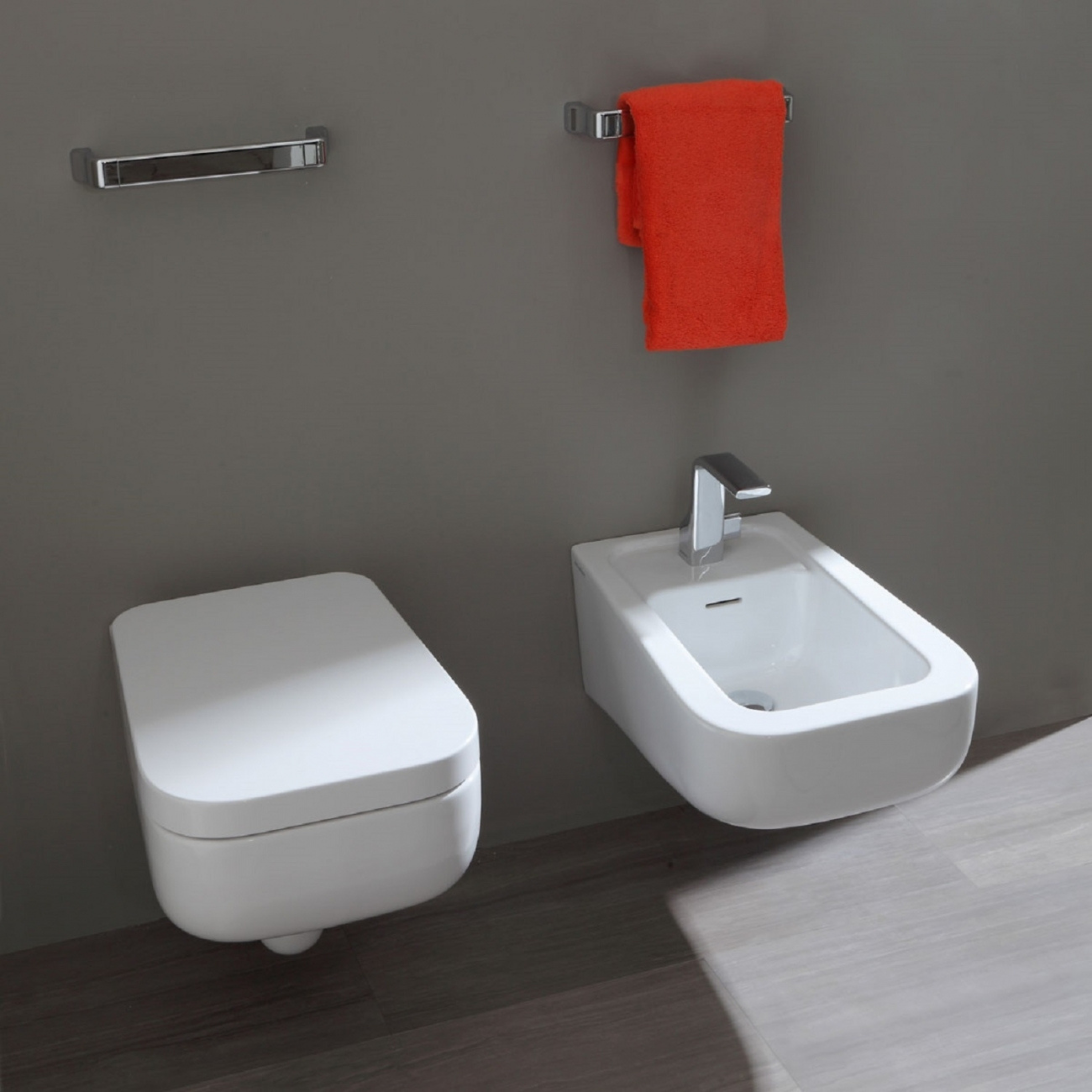 FLAMINIA COMO hang wc blinkend wit