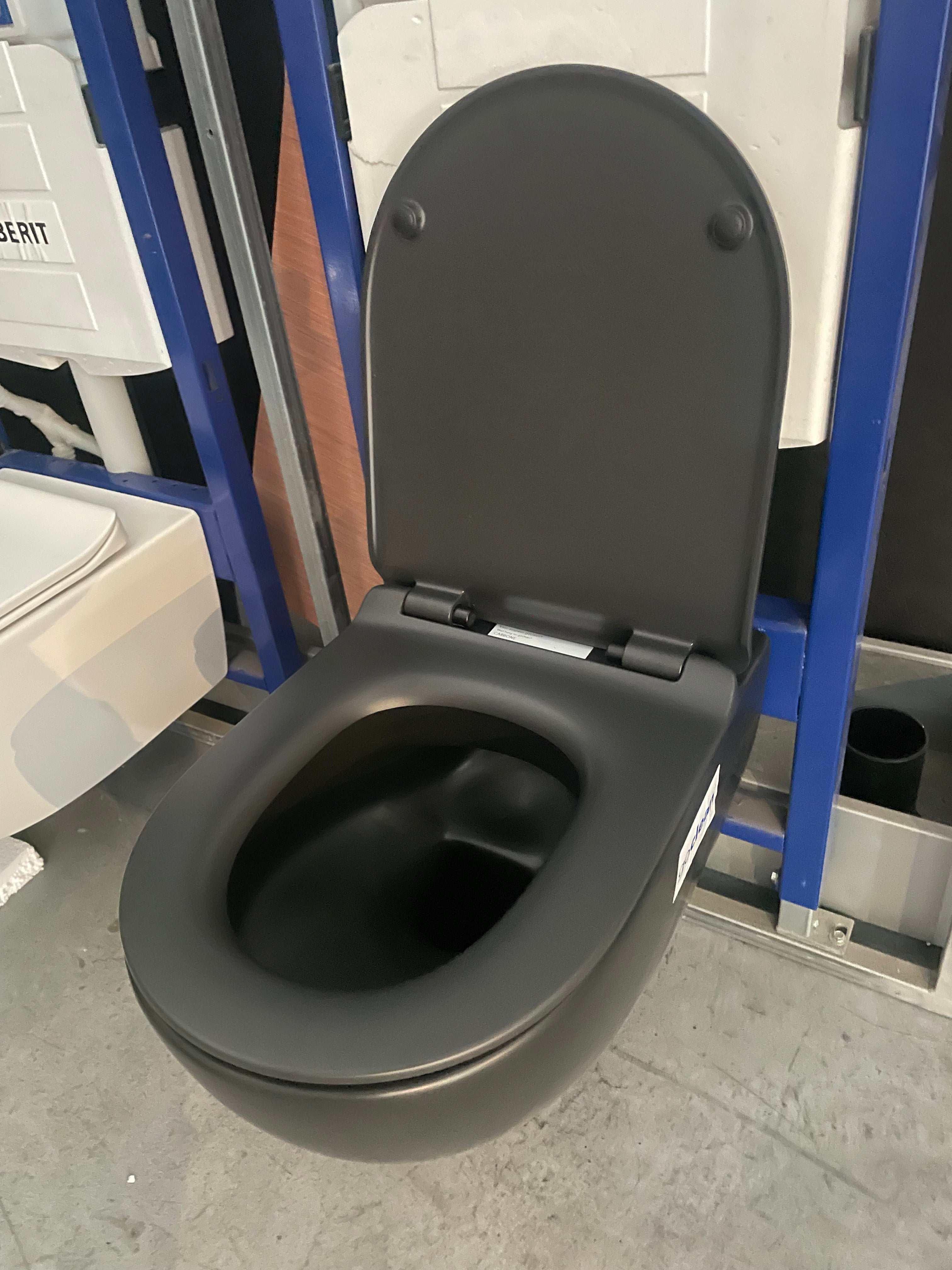 FLAMINIA APP SLIM soft-close thermosetting wc zitting GRAFITE