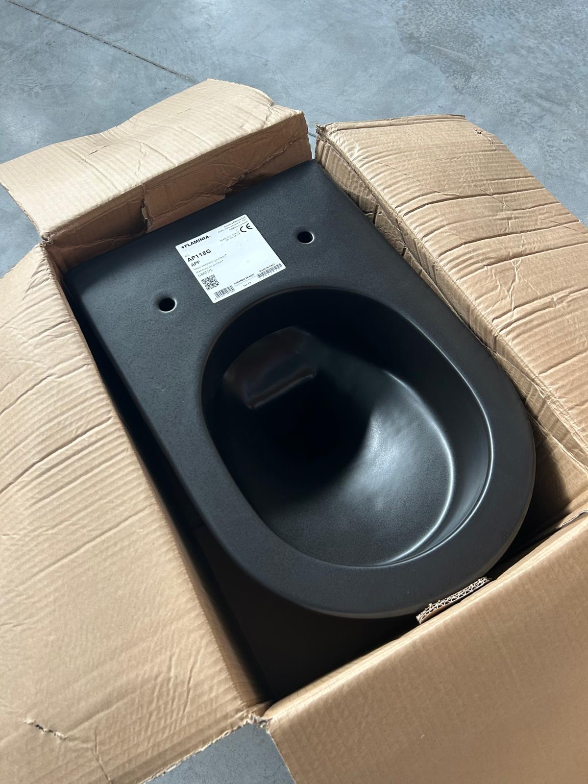 FLAMINIA APP GOCLEAN hang rimless wc GRAPHITE