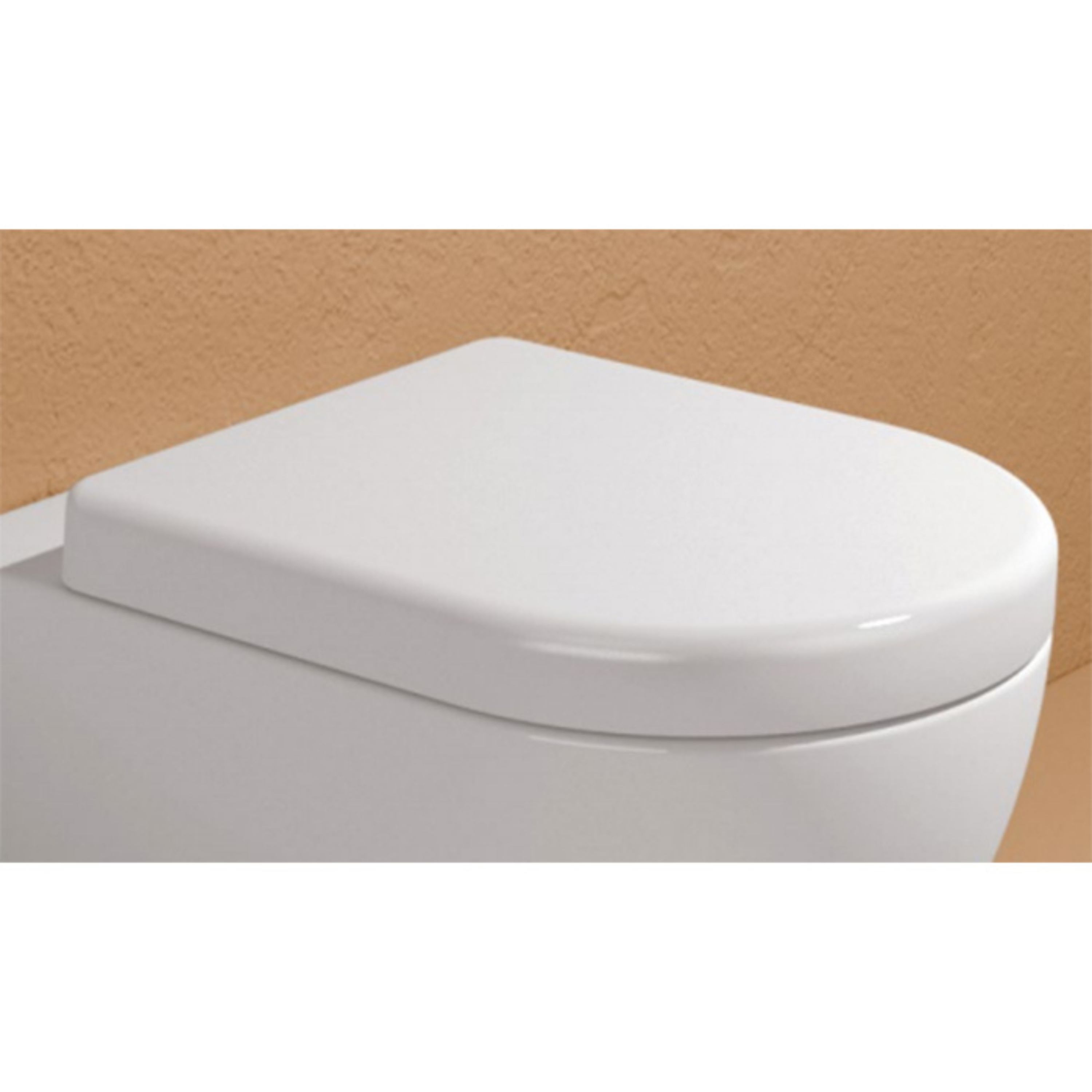 FLAMINIA APP soft-close thermosetting wc zitting mat wit LATTE